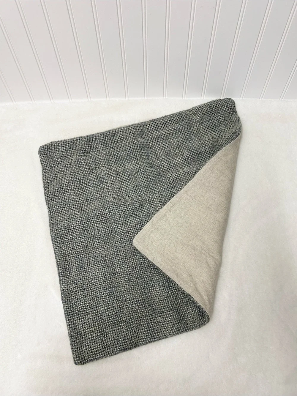 Pottery Barn Faye linen textured pillow cover